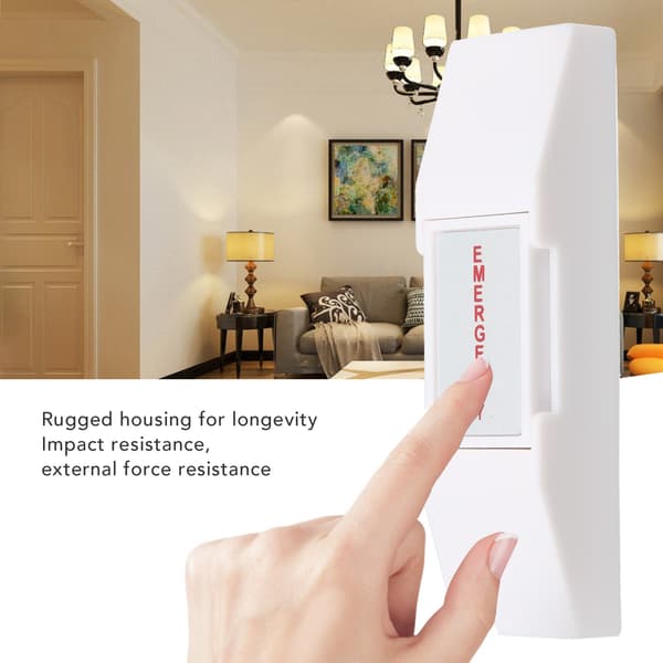 Emergency Exit Button for Door, Push to Exit Button NO NC Switch 24V DC 300mA for Access Control System