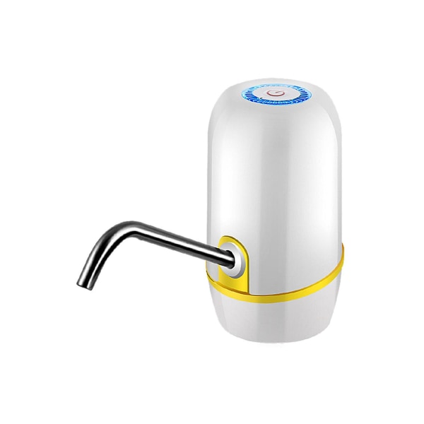 5 Gallons Vannflaskedispenser, USB-lading Vannflaskepumpe, Bærbar Vannflaskedispenserpumpe for Camping