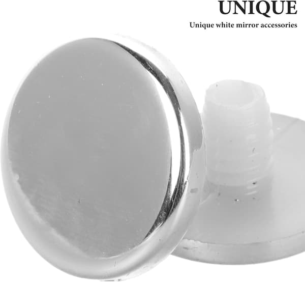 2-pack ersättningsparaplytopplock för utomhusbruk, silverfärgat plastlock med mångsidig design