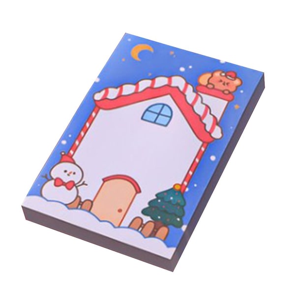 Julemanden Klassisk Jule-Memo Pad Sød Lomme-Memo Pad Mini Skrivebog Julemanden