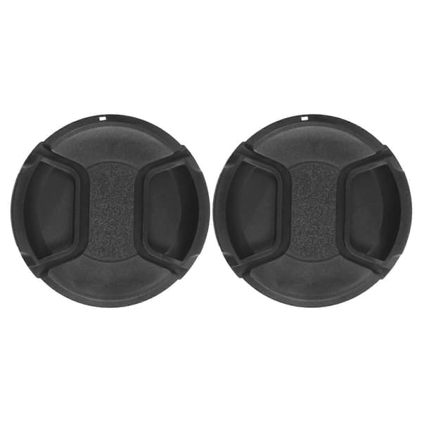 2X Universal 86mm Front Lens Cap with Center Pinch for DSLR Camera