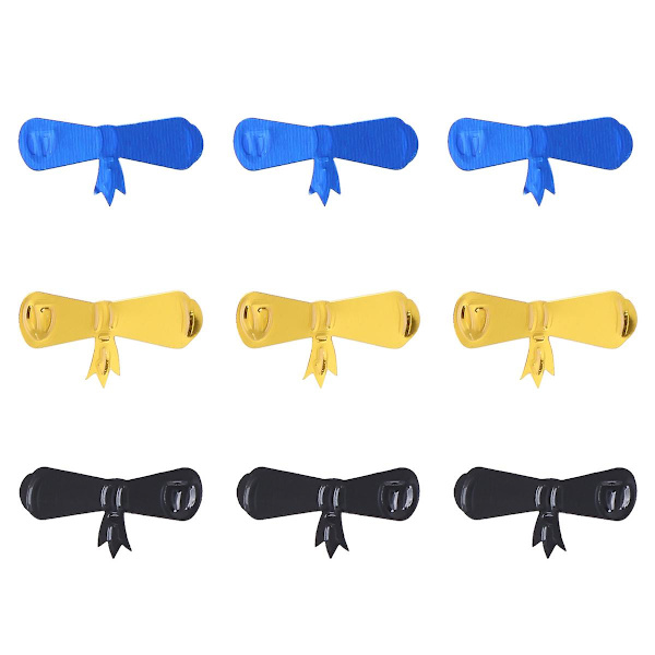 3 Pack Graduation Party Dekorationer Examen Fest Dekorationer Tillbehör Examen Hatt KonfettiM M