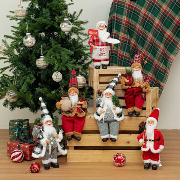 Julepynt Julemandsfigur Ornament, Guld Julemand