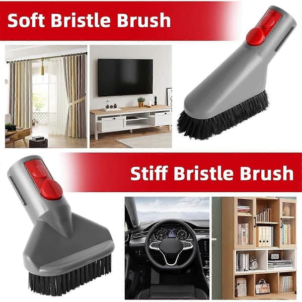 Brush and Nozzle Accessory Kit for V7 V8 V10 V11, Solution for a Clean Home and Vehicle Interior