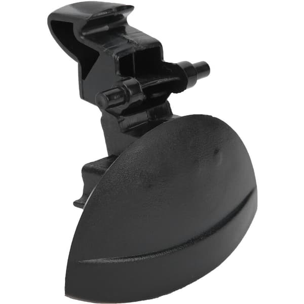 Black Glove Box Lid Handle with Replacement Spring for Citroen C4 2004-2010 ABS + Metal