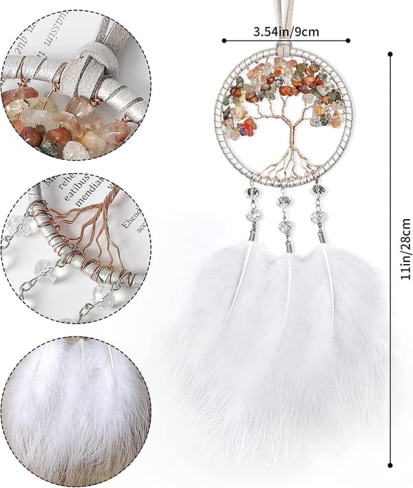 Car Dream Catcher Small Handmade Feather Dream Catcher Decoration