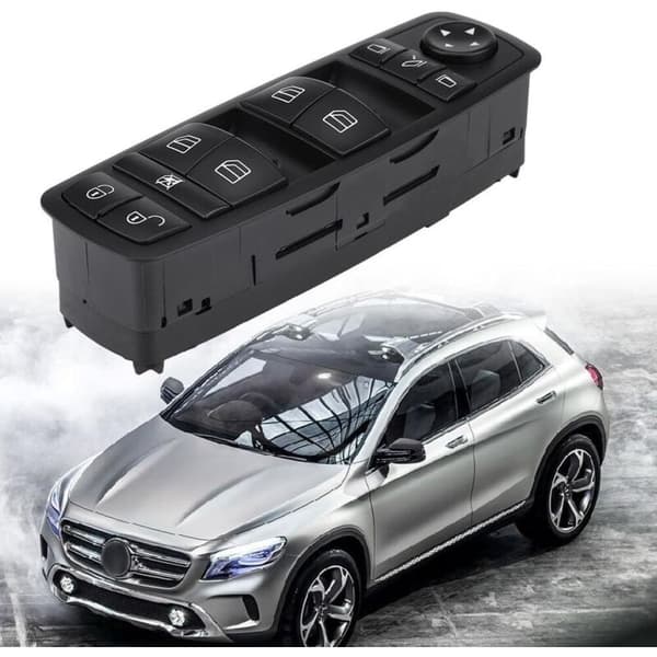 Electric Window Switch, 1698206710 Main Window Control Switch, Power Supply, Push Button Switch for W169 Class A W245