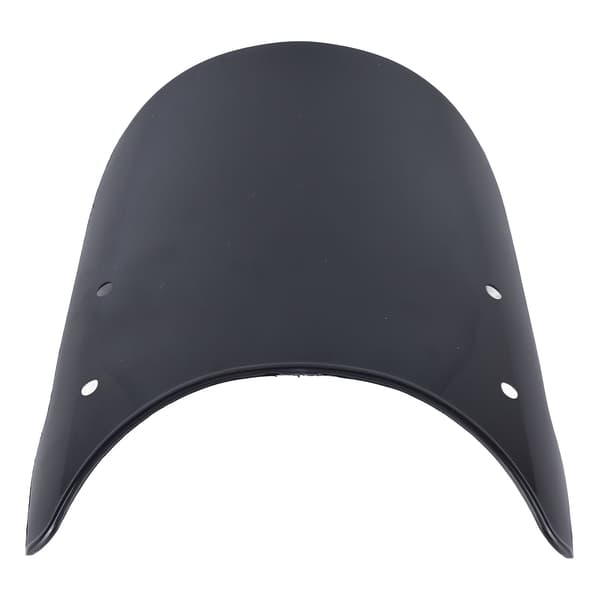 Universal Motorcycle Windshield Black Metal Bracket Wind Deflector Shockproof Mounting