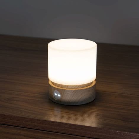 LED bedside lamp with timer and touch control