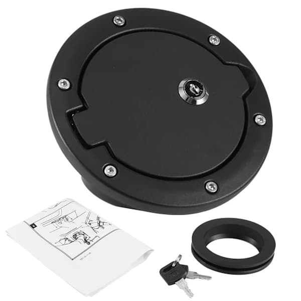 Bränsletanklock med lås, passar Jeep Wrangler JK 4-dörrars och 2-dörrars 2007-2017