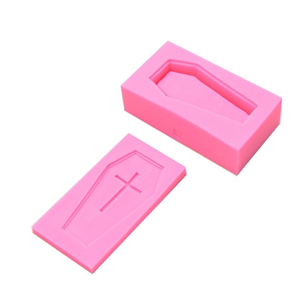 Cross Coffin Candy Mold Baking Tools Non-stick Silicone Material