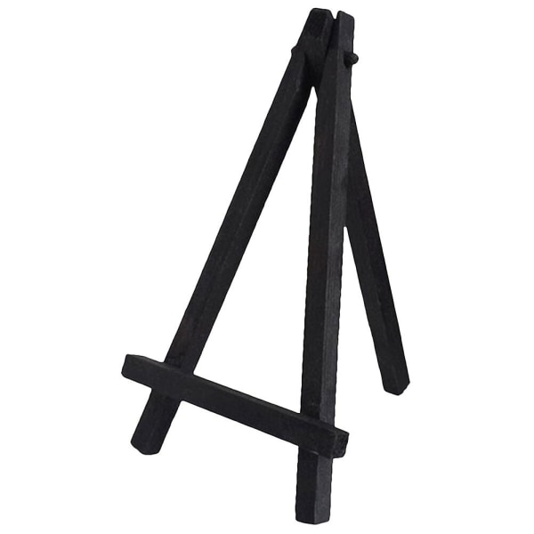 Bordplate Display Staffeli Liten Tre Staffeli Multi-bruk Maling Staffeli Barn Tripod Staffeli Svart 24x18cm Black 24x18cm