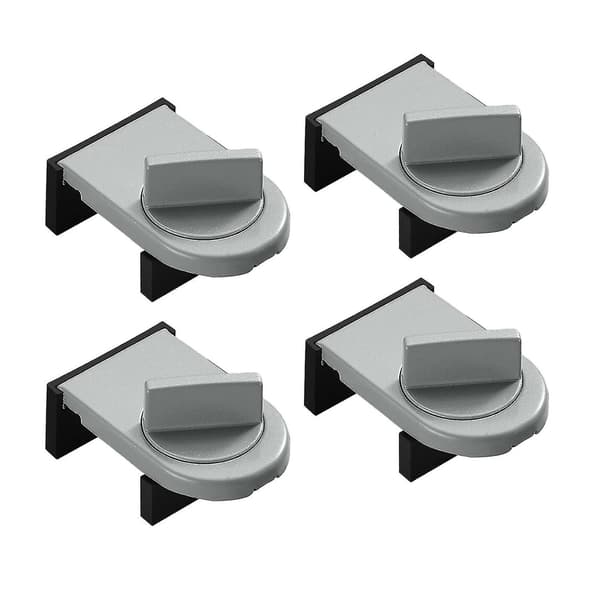 4X Sliding Window Locks Window Wedge Window Glider Restrictor Lock Sliding Door Lock Window Stop F-FM-