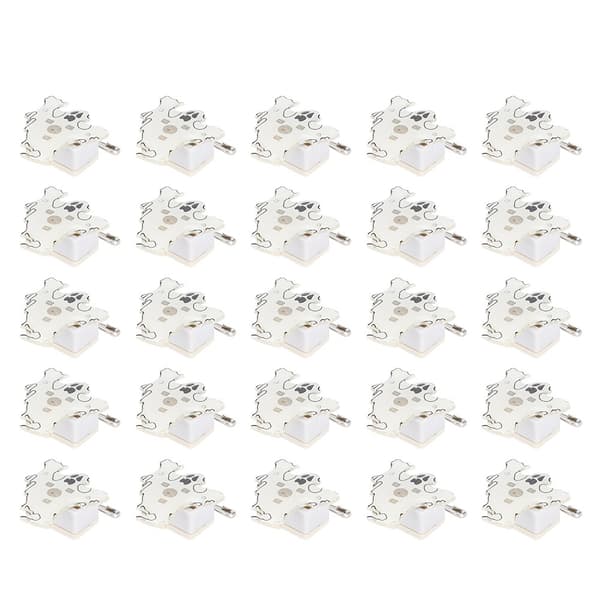 25 stk Halloween LED-brocher Søde mønstre Dekoration Broche til børnefester