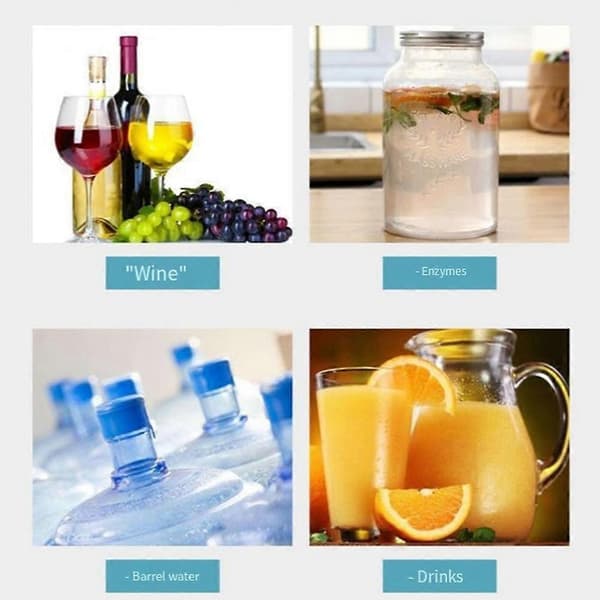 DIY Large Flow Electric Wine Pump USB Interface Pump Mini Dosing Pump Electric Water Pump Suction Device 2M
