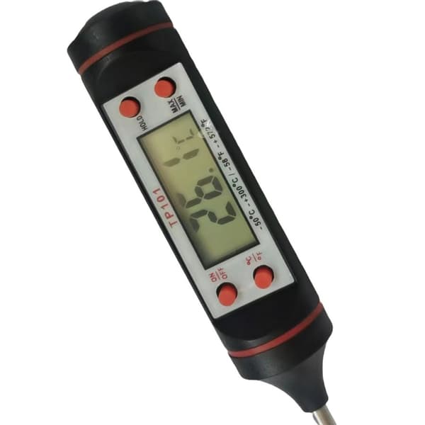 Digitalt madlavningstermometer -50° til +300°C