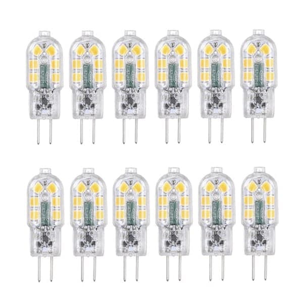 Tomshine G4 LED-lampor 12-pack varmvitt