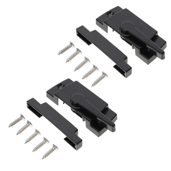 Vindushasp Skyvbare Vinduslåser Hjemmesikkerhet Sink Alloy 6,5X2,4CM 2 Sett