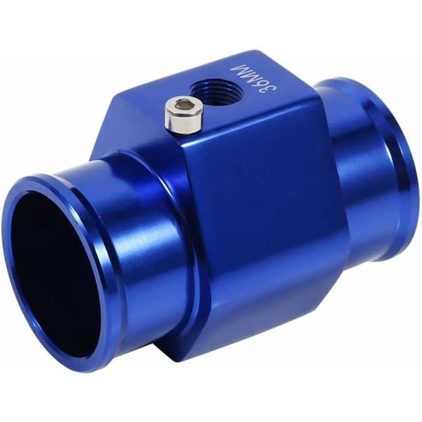 36mm Radiatorsensor Universell Aluminiumlegering Radiatorslang Vattentemperatursensor Adapter Blå