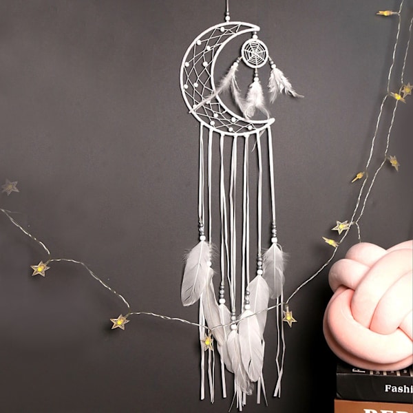 Hængende Ornament Vintage drømmefanger med ornament dekoration til at hænge på væggen eller bilen BPA Fri