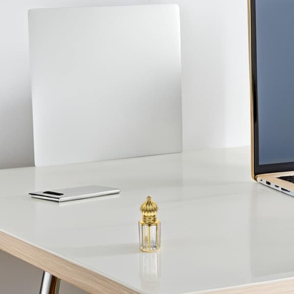 2st 3 ml eteriska oljeflaskor i glas för resor och doft