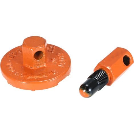 Chainsaw Clutch Removal Tool, Universal Piston Stop Clutch Flywheel Removal Tool, Orange