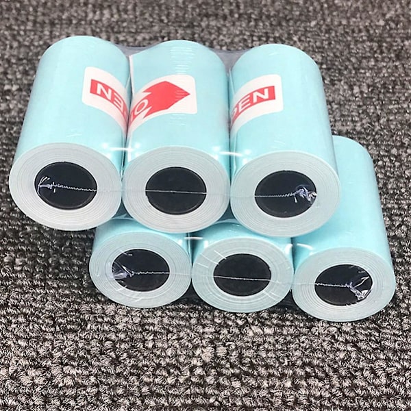 3 stk Hvite 57x30mm Termisk Utskriftspapirklistremerker For Telefon ThermalWhite