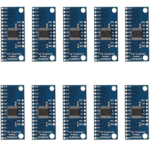 10 pcs 16CH Analog Multiplexer Module 74HC4067 CD74HC4067 Precise Module Digital Multiplexer MUX B