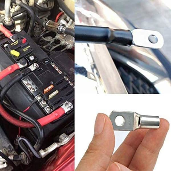 60 stk. fortinnede kobberforbindelser SC Crimp/loddeforbindelser til 6m㎡ 8m㎡ 10m㎡ 16m㎡ kabel