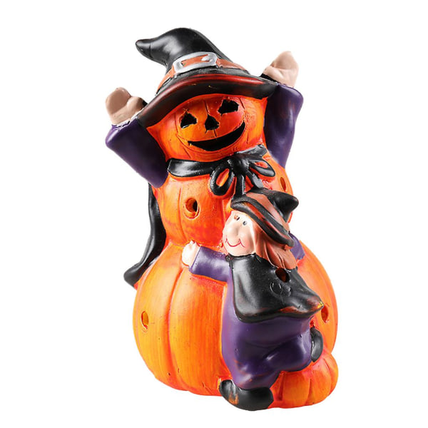 Halloween-bordbelysning, midtpunkt, festpynt til hjemmet, stående gresskar