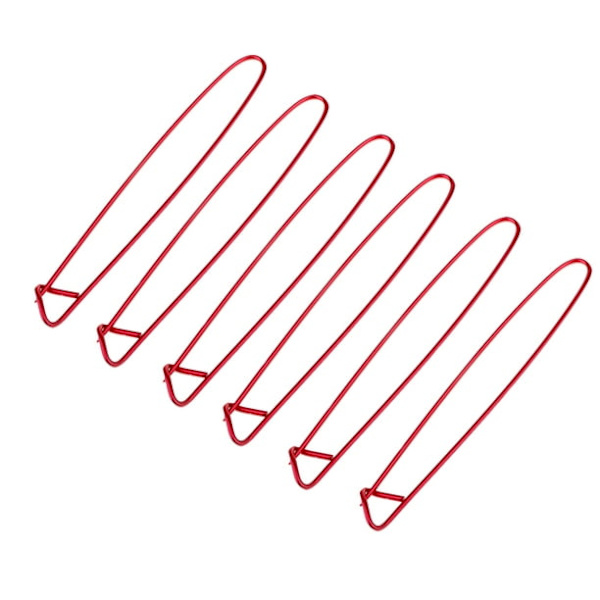 25 stk. Strikkepinner, Strikkenåler i legering - Tilfeldig farge - 6 cm