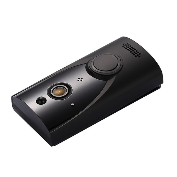Home Wifi Smart Trådløs Sikkerhedsdørklokke Visuel Intercom Optagelse Video KitsSort Black
