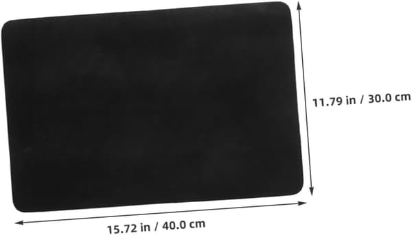 2 Pcs Professional Close-Up Card Mat Non-Slip Playing Card Mat with Soft Fabric Surface