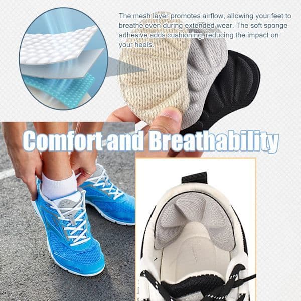 Heel protectors / shoe inserts 3 pairs