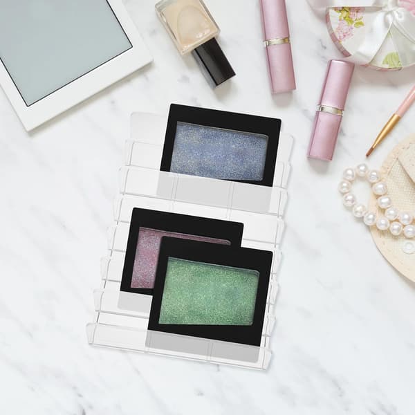 Acrylic Makeup Storage Organizer with 7 Large Compartments, Desktop Cosmetic Display Case