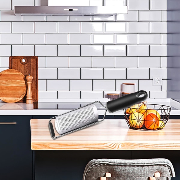 Multifunktionel Rustfrit Stål Osteplaner Køkkenredskab Citronplaner Utensilie Organizer Organisation C
