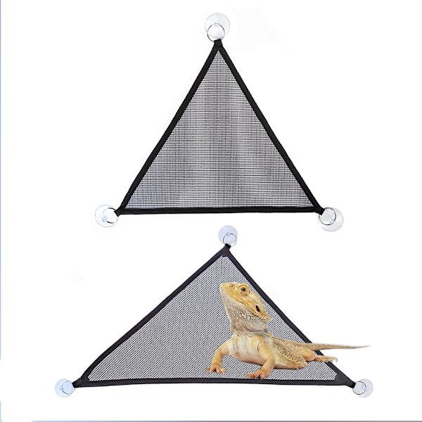 Hängmatta sängkudde sovsäck drake skäggig tank tillbehör husdjur hängande växt sköldpadda liten täcke leksaker reptil gömma t