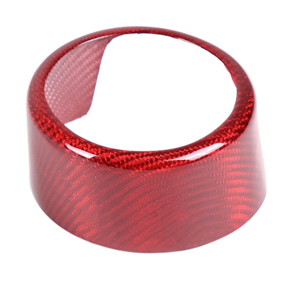 Bil Ægte Kulfiber Grill Logo Logo Ydre Ring Dæksel