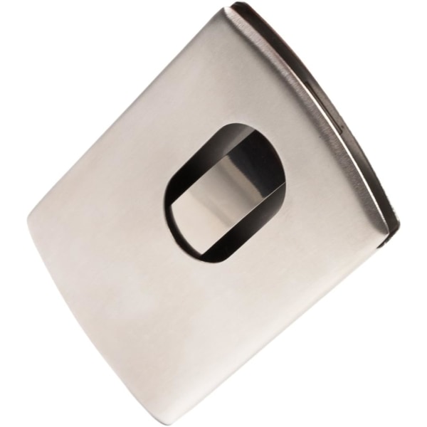 minimalistisk visitkortshållare i rostfritt stål, minimalistisk case för kreditkort. Elegant och mångsidig design.