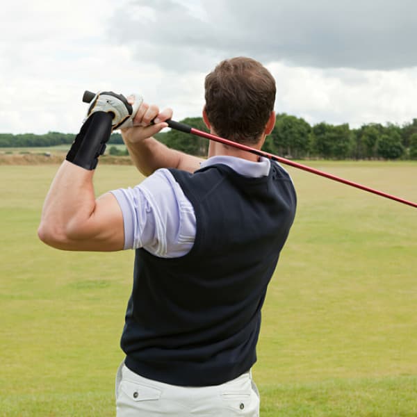 1 stk. Golfhåndledstræner Golfsvingtræningshjælpemiddel Golfhåndledssæt