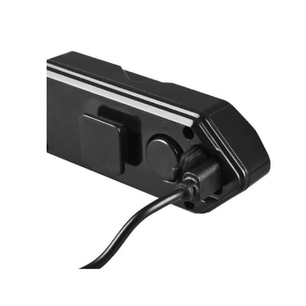 Connected Bicycle Taillight with Turn Signals - USB Rechargeable - Black - Unisex