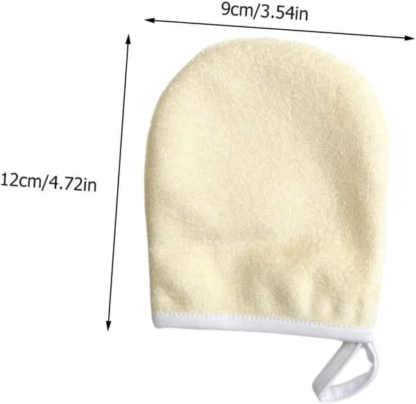 18 stk. mikrofiber ansigtsrensepuder makeupfjernerpuder ansigtsrensehandsker