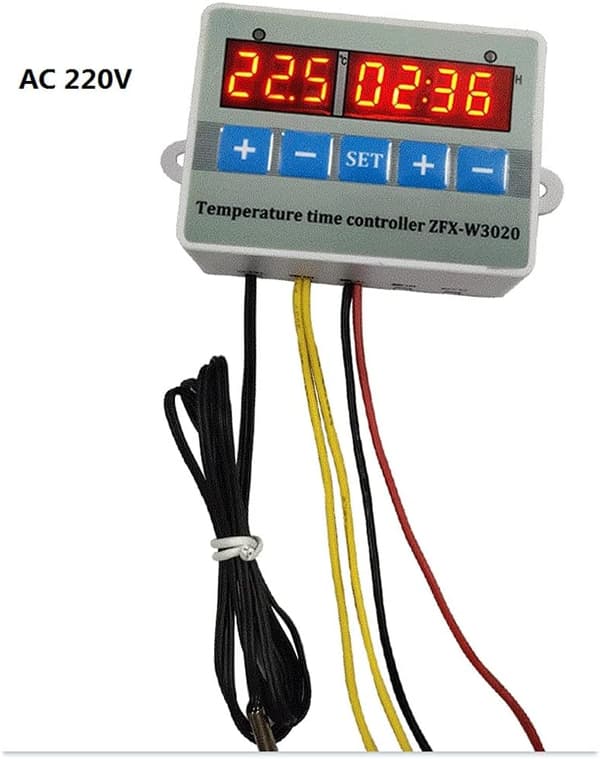ZFX-W3020 Digital Intelligent Temperaturregulator Termostat Timer Switch Modul -55-110 Celsius (AC 220V)