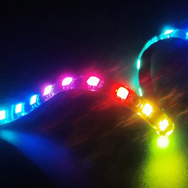 COOLMOON LED Light Strip Magnetic 40cm PC Computer Case RGB Light Strip with 4-Pin RGB/5V ARGB B