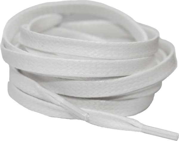 Snørebånd~passer~til~Filling~Pieces~Hvid~120cm~-~Flade