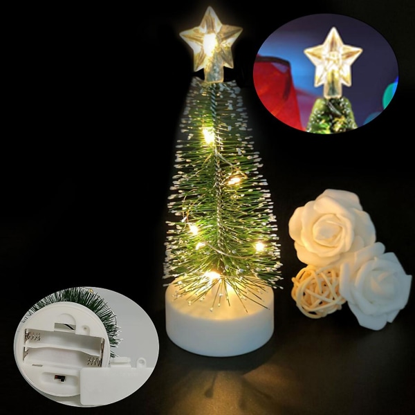 Juletre Ornament Glød Juletre LED-lys Julebarn gaver