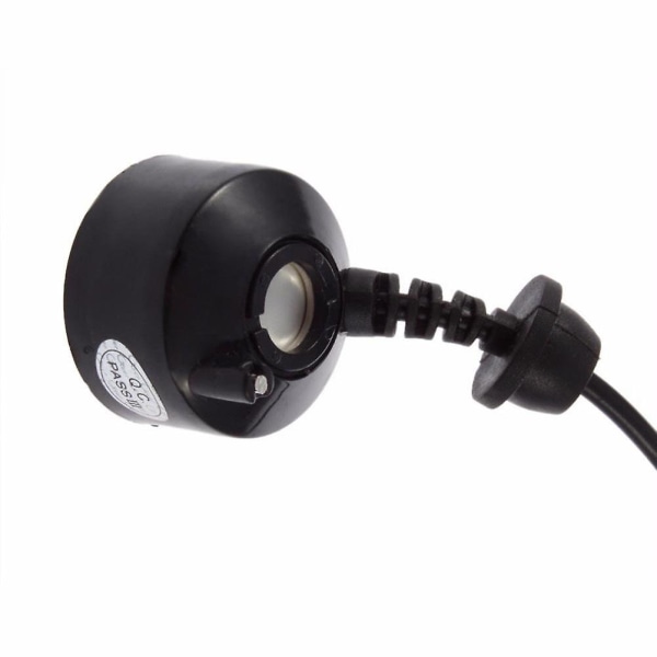 Mini Mist Maker Tågemaskine Bærbar Luftfugter Til Vandfontæne Dam Stenhave Akvarium Med EU Stik Sort Black