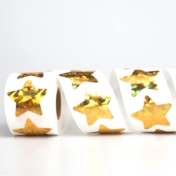 500 st Motiverande klistermärken Craft Star Sticker Pappersetiketter Dekaler gjorda belöningsdekal