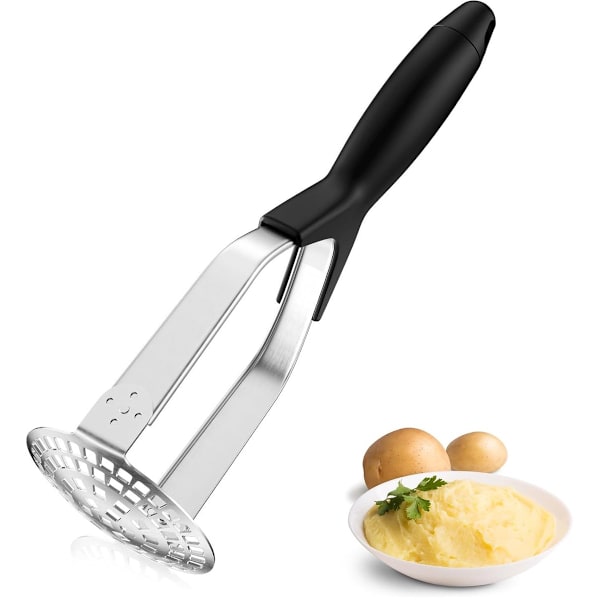 Potetstapper - rustfritt stål - ergonomisk design