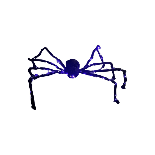 Valaiseva jättiläinen hämähäkkirekvisiitta kauhulelu kotibileisiin halloween koriste 30-150cm30cm